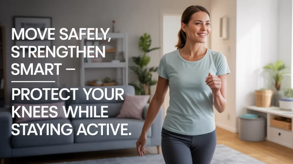 Move Safely, Strengthen Smart – Protect Your Knees While Staying Active.