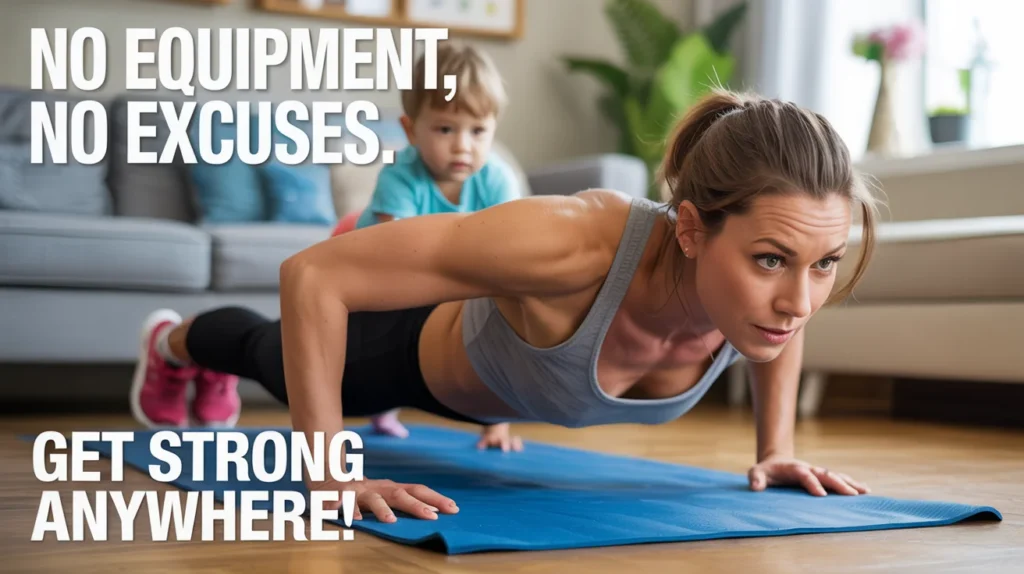 No Equipment, No Excuses. Get Strong Anywhere!