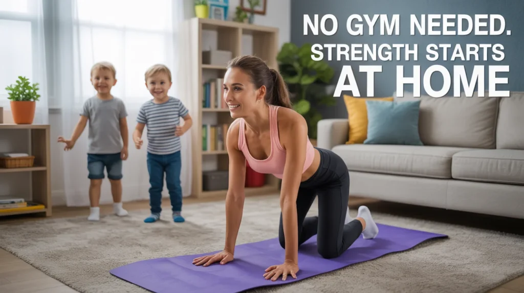 No Gym Needed. Strength Starts at Home.