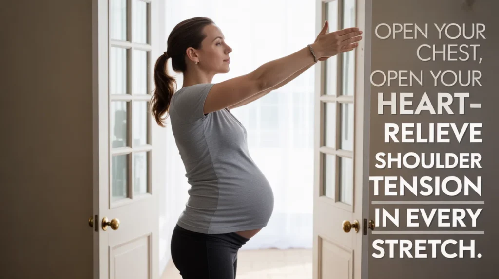 Open your chest, open your heart—relieve shoulder tension in every stretch.