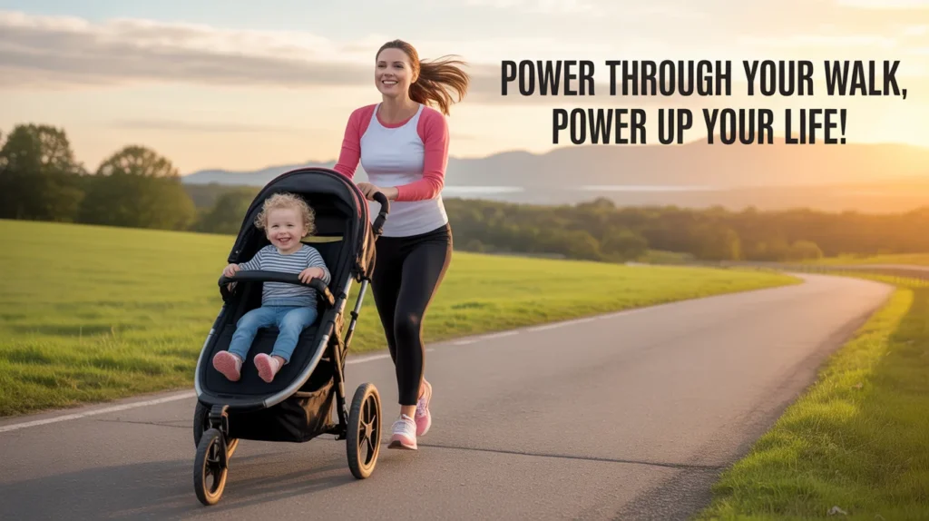 Power through your walk, power up your life!
