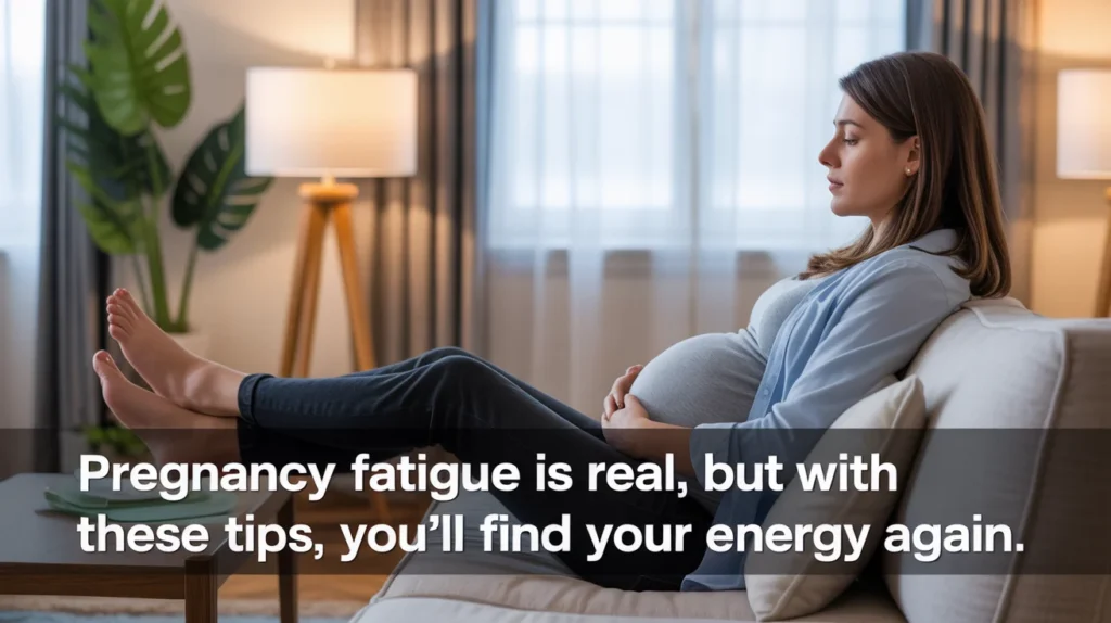 Pregnancy fatigue is real, but with these tips, youโll find your energy again.