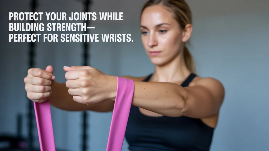 Protect your joints while building strength—perfect for sensitive wrists.