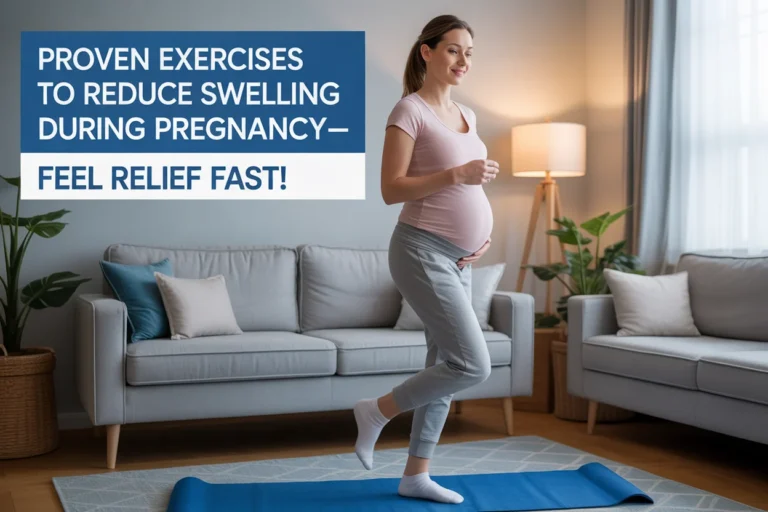 Proven Exercises to Reduce Swelling During Pregnancy—Feel Relief Fast!