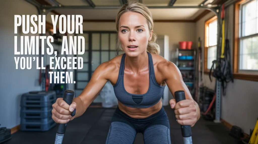 Push your limits, and you’ll exceed them.