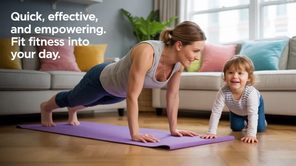 Quick, Effective, and Empowering. Fit Fitness Into Your Day.