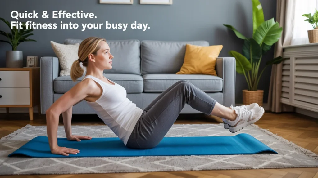 Quick & Effective. Fit Fitness into Your Busy Day.