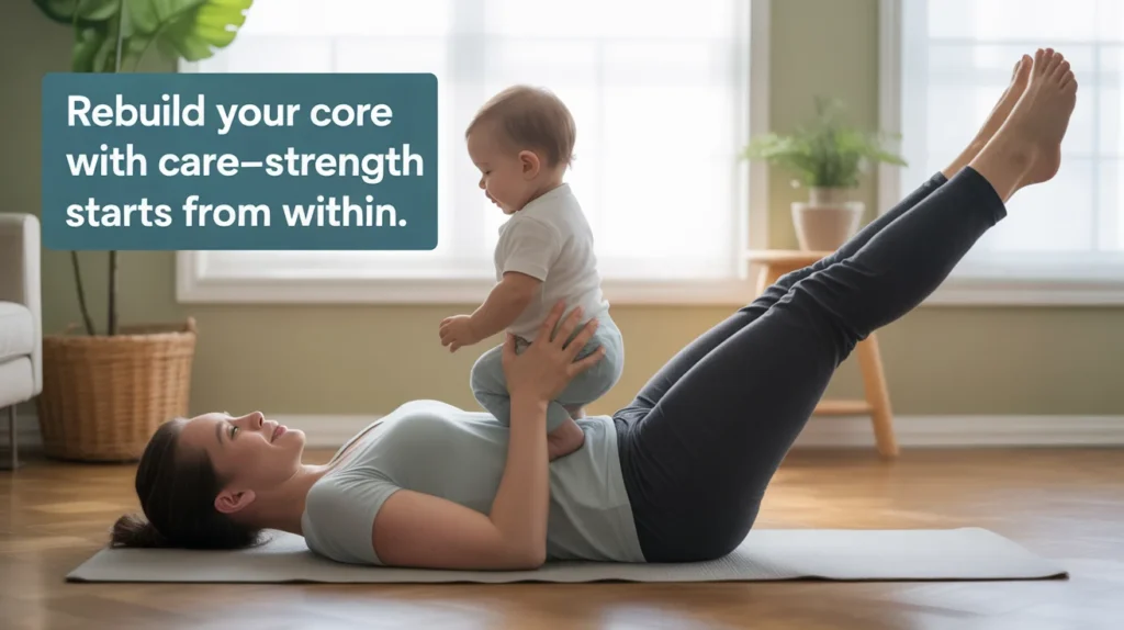 Rebuild your core with care—strength starts from within.