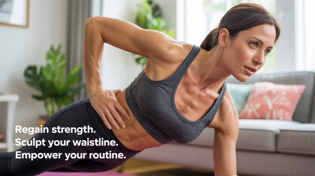 Regain Strength. Sculpt Your Waistline. Empower Your Routine.