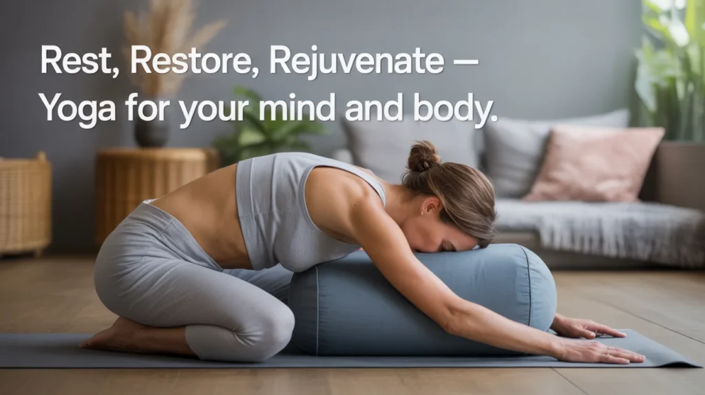 Rest, Restore, Rejuvenate – Yoga for Your Mind and Body.