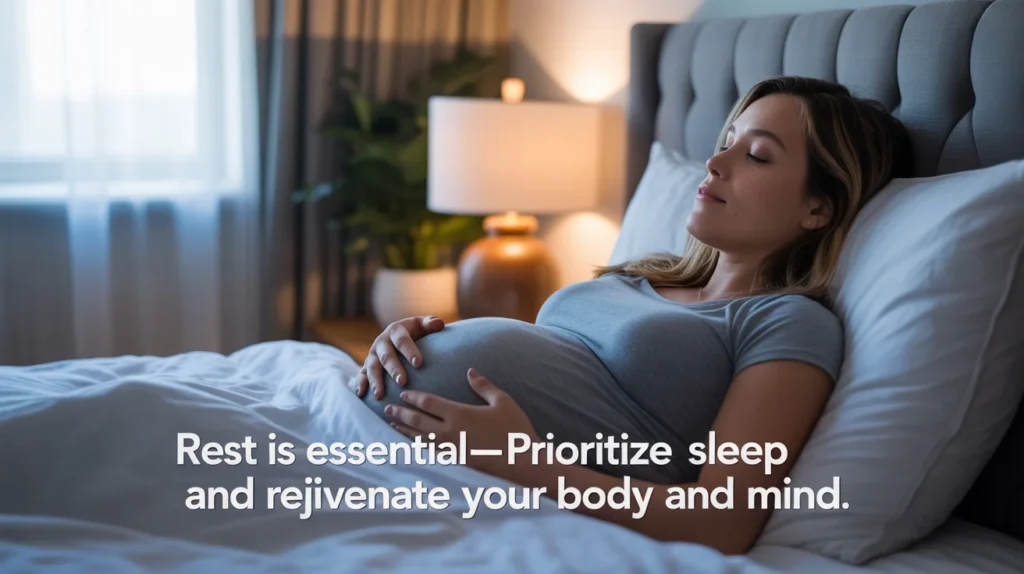 Rest is essential—prioritize sleep and rejuvenate your body and mind.