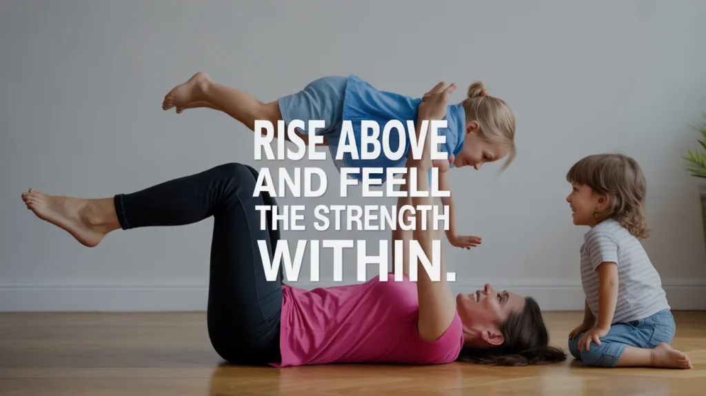 Rise above, and feel the strength within.