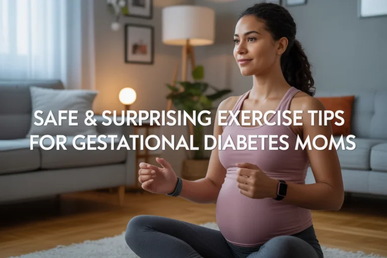Safe & Surprising Exercise Tips for Gestational Diabetes Moms