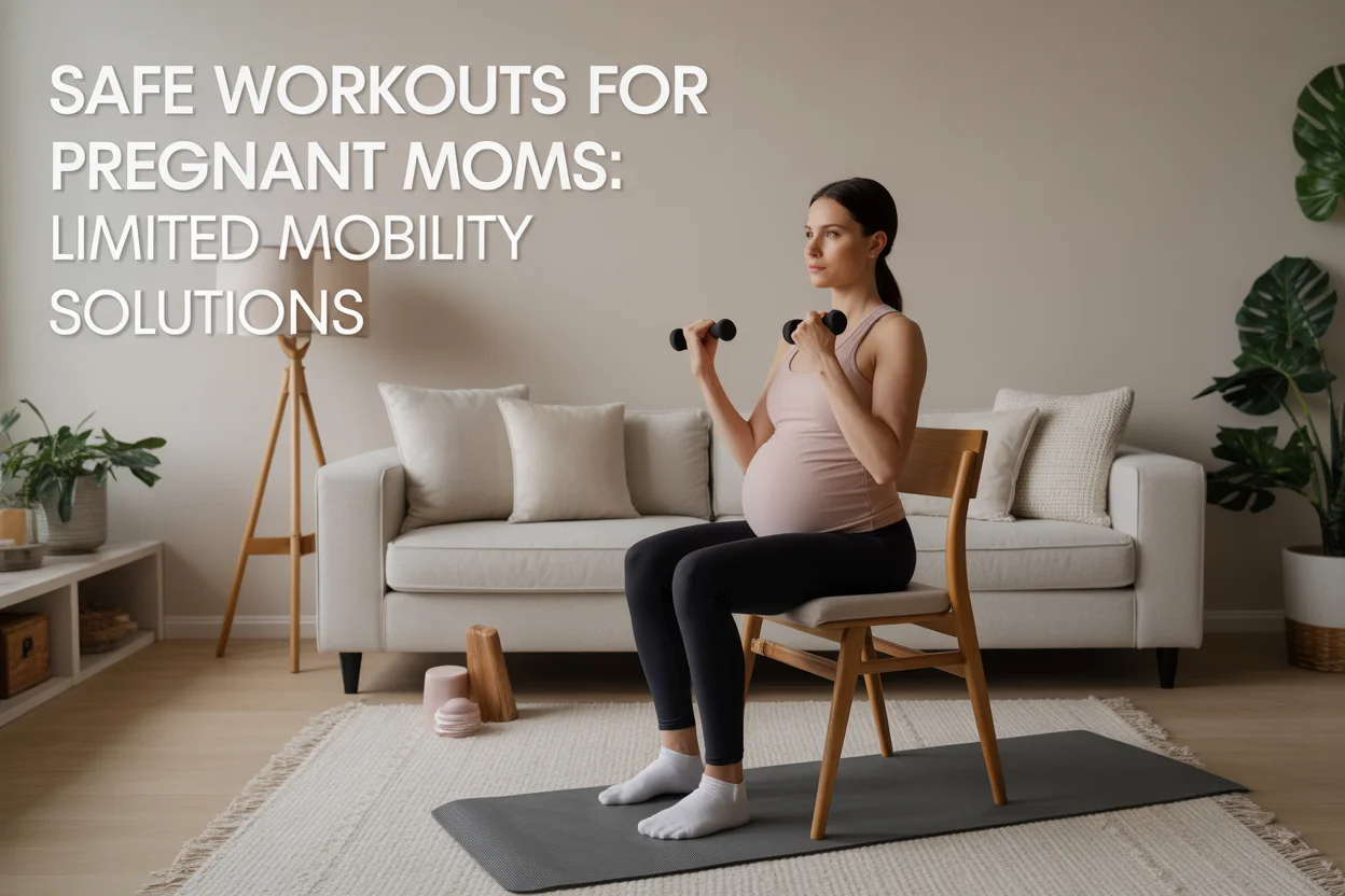 Safe Workouts for Pregnant Moms Limited Mobility Solutions