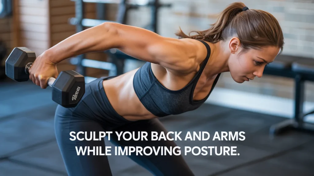 Sculpt your back and arms while improving posture.