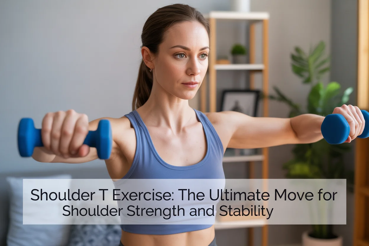 Shoulder T Exercise The Ultimate Move for Shoulder Strength and Stability