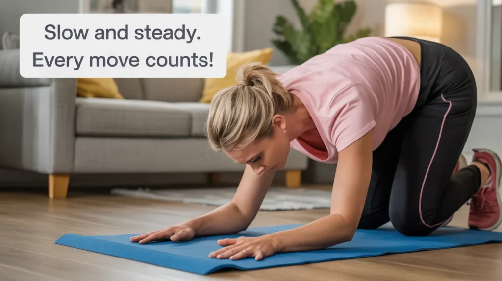 Slow and Steady. Every Move Counts!