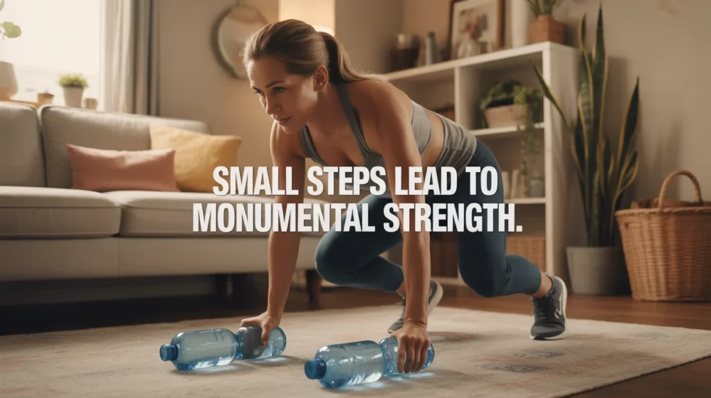 Small steps lead to monumental strength.