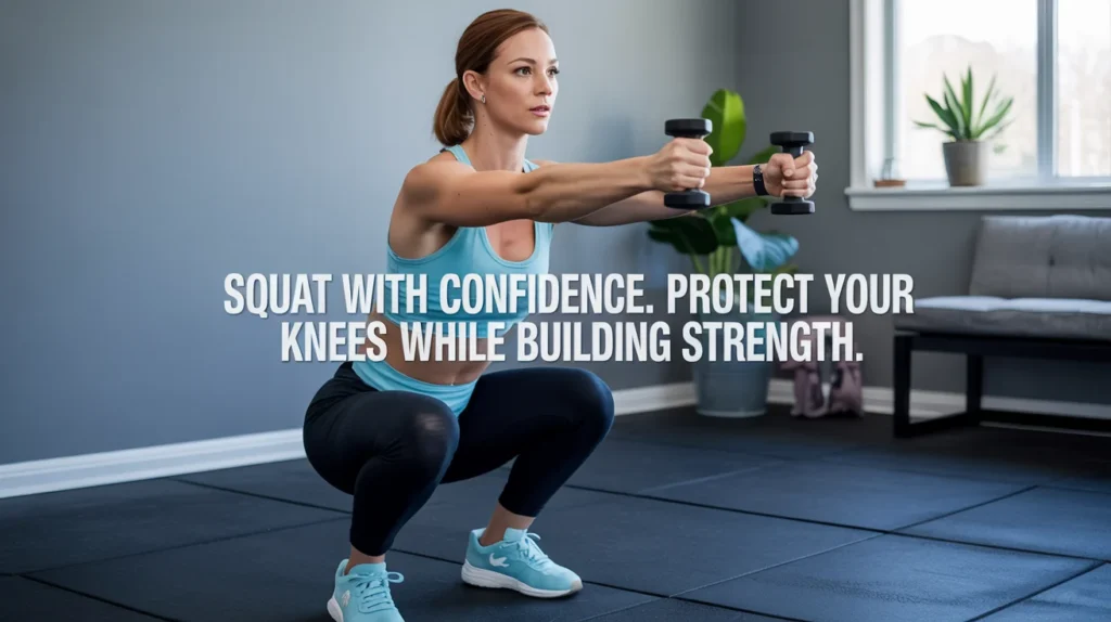Squat with confidence. Protect your knees while building strength.