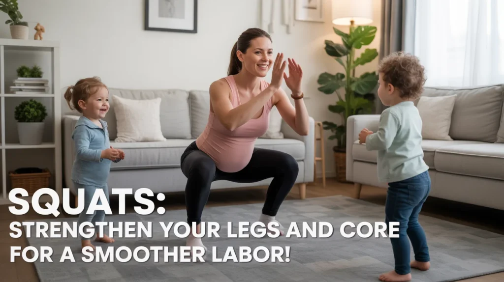 Squats Strengthen Your Legs and Core for a Smoother Labor!