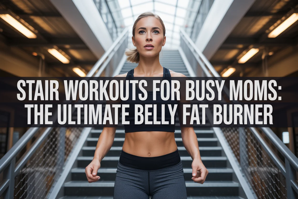 Stair Workouts for Busy Moms The Ultimate Belly Fat Burner