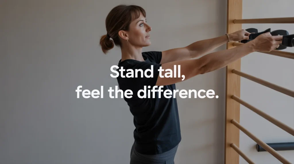 Stand tall, feel the difference.