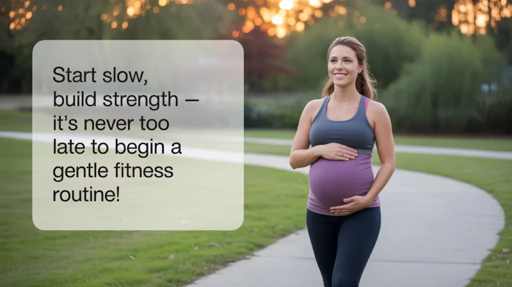 Start Slow, Build Strength – It's Never Too Late to Begin a Gentle Fitness Routine!