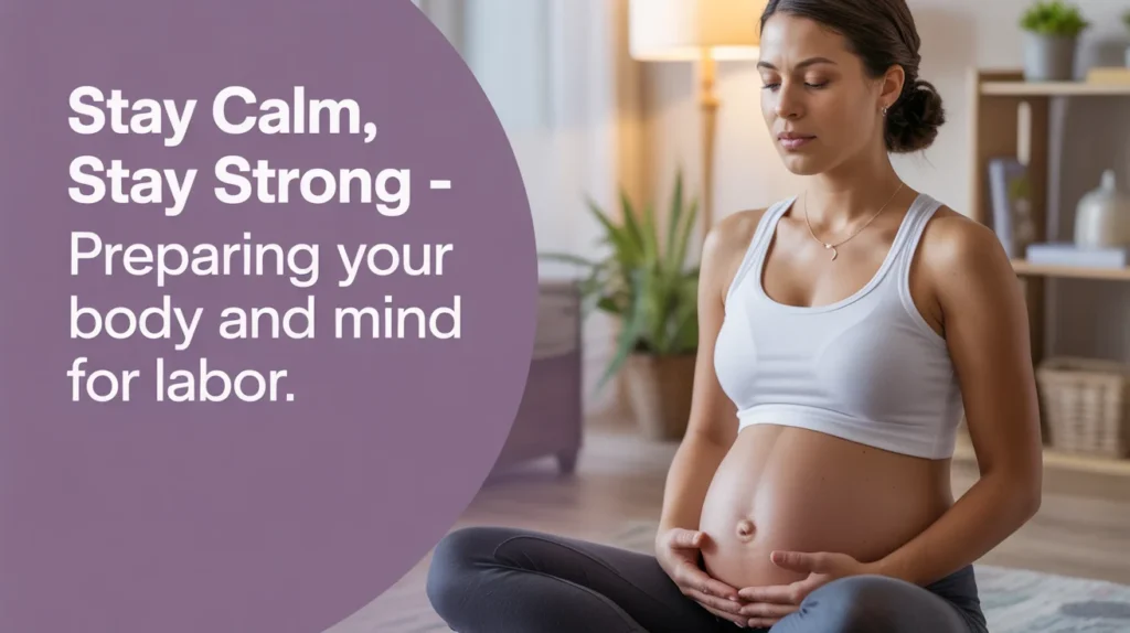 Stay Calm, Stay Strong – Preparing Your Body and Mind for Labor.