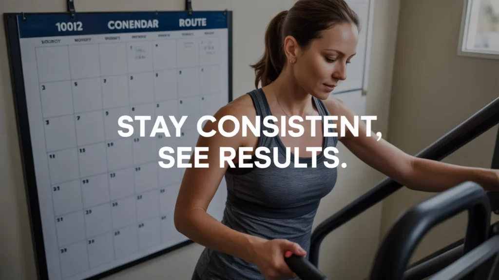 Stay consistent, see results.
