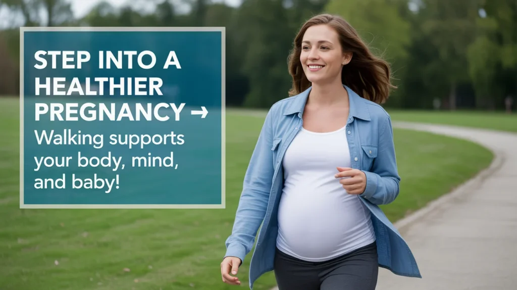 Step Into a Healthier Pregnancy – Walking Supports Your Body, Mind, and Baby!