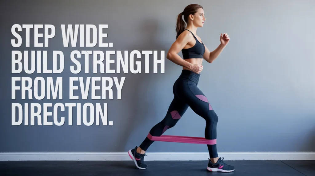 Step wide. Build strength from every direction.