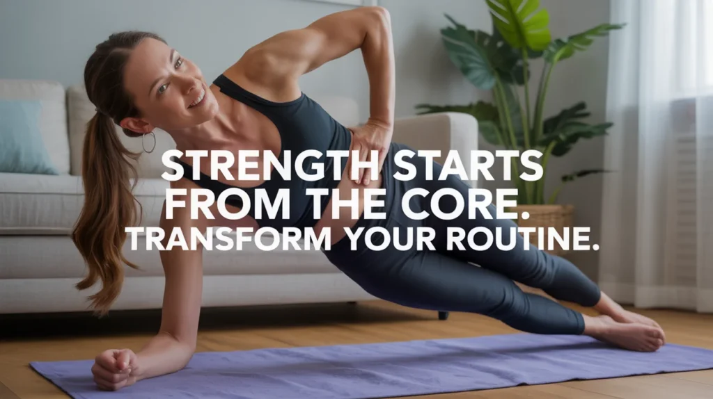 Strength Starts from the Core. Transform Your Routine.