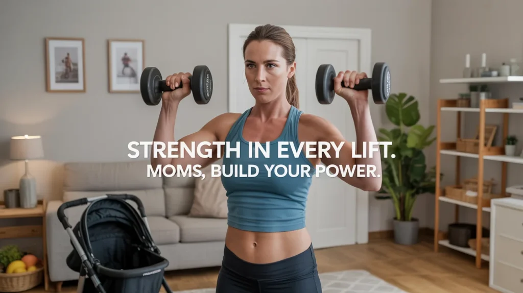 Strength in Every Lift. Moms, Build Your Power.