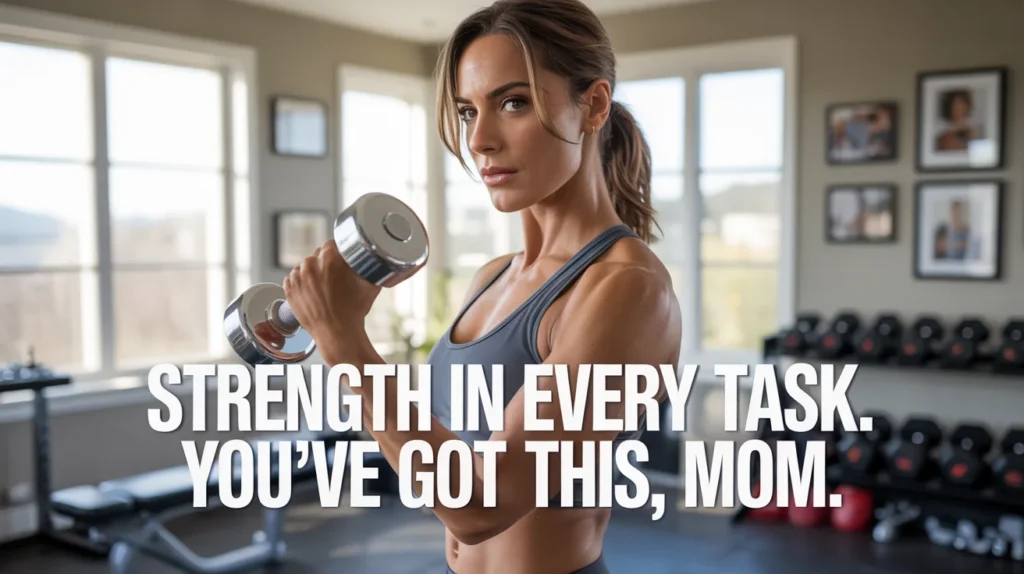 Strength in Every Task. You’ve Got This, Mom.