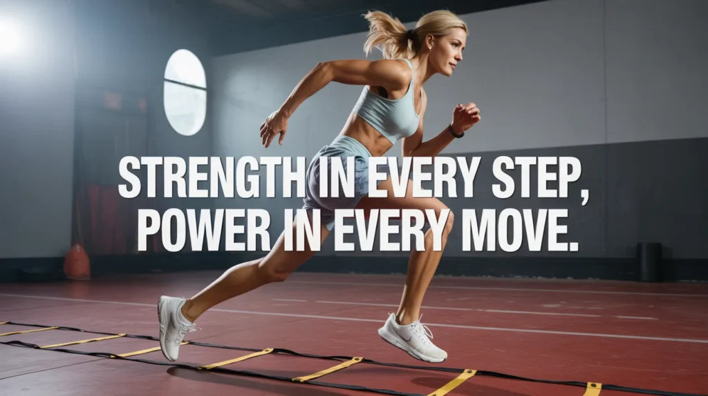 Strength in every step, power in every move.