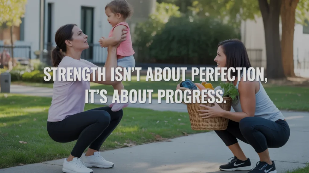 Strength isn’t about perfection, it’s about progress.