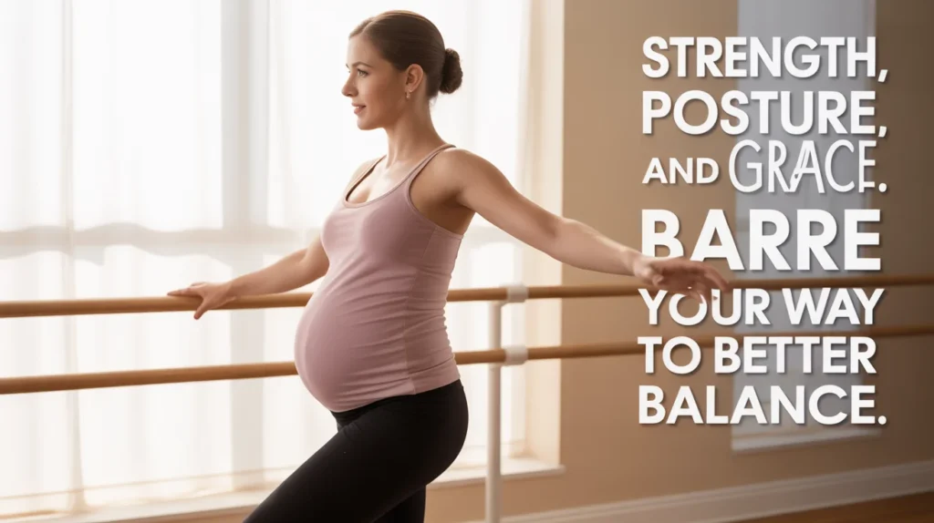 Strength, posture, and grace. Barre your way to better balance.