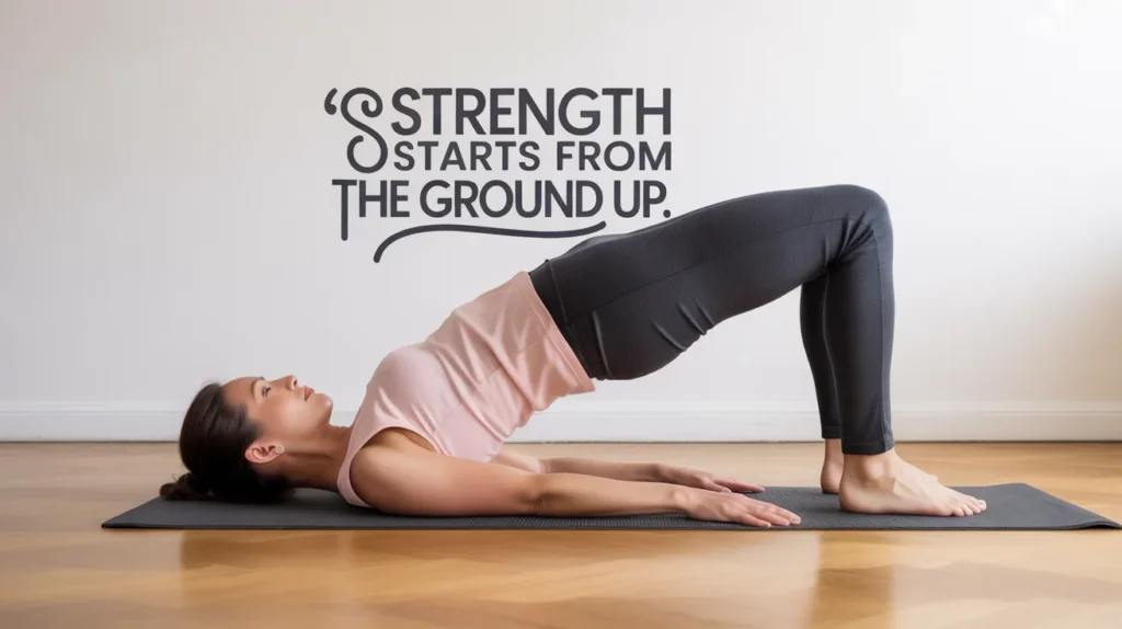 Strength starts from the ground up.