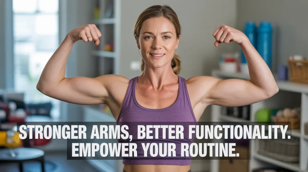 Stronger Arms, Better Functionality. Empower Your Routine.