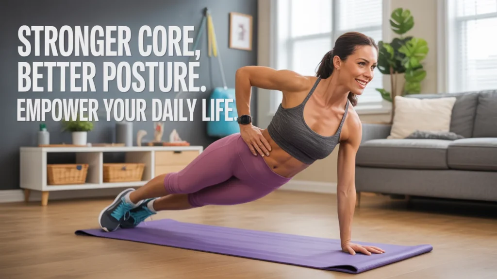 Stronger Core, Better Posture. Empower Your Daily Life.