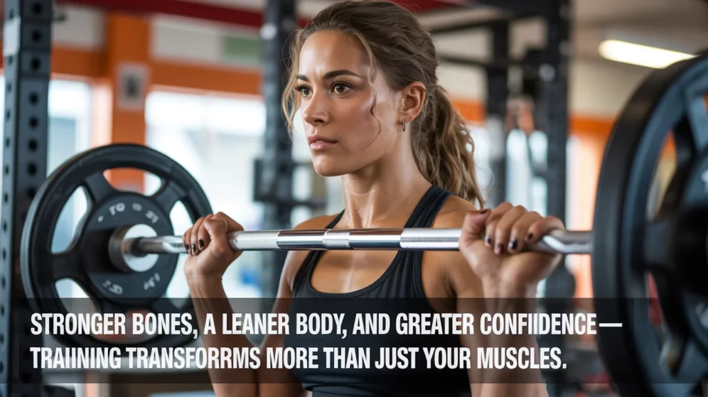 Stronger bones, a leaner body, and greater confidence—strength training transforms more than just your muscles