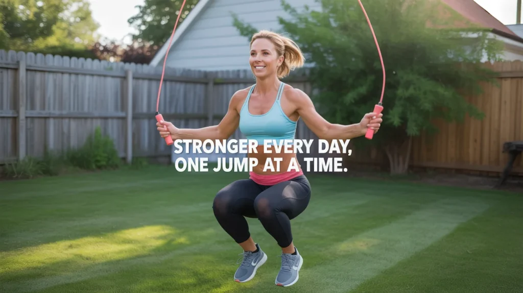 Stronger every day, one jump at a time.