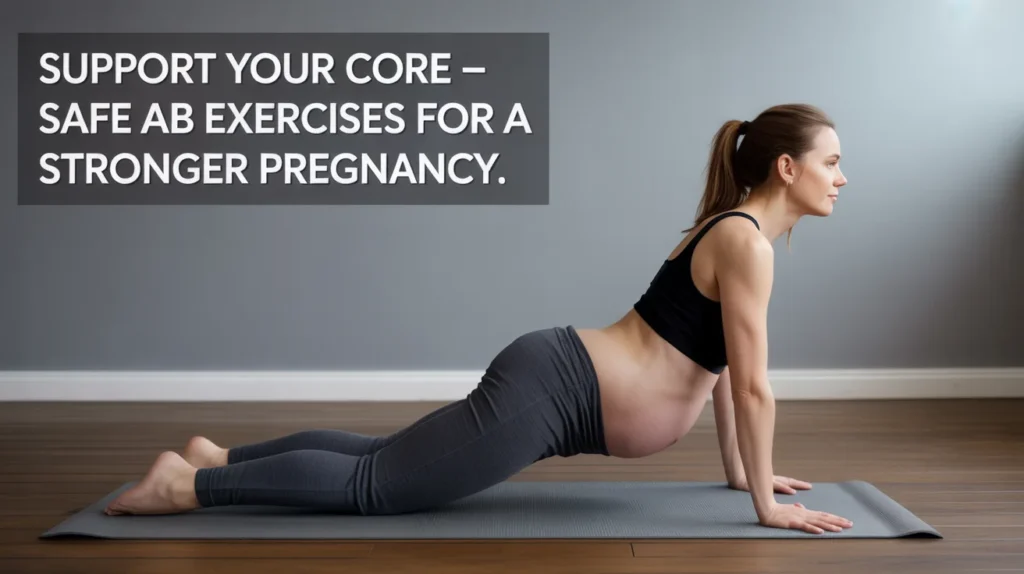Support Your Core – Safe Ab Exercises for a Stronger Pregnancy.