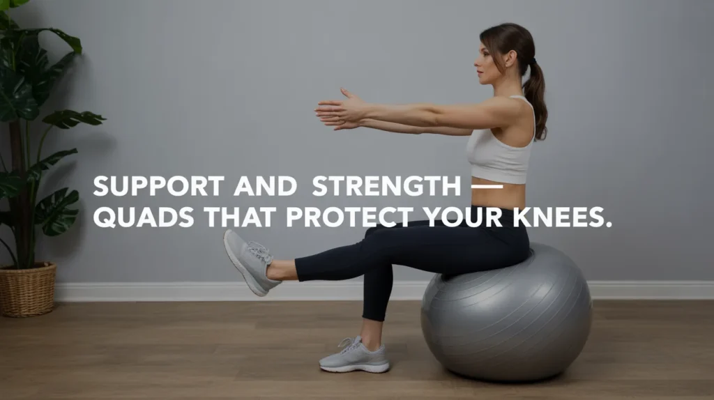 Support and Strength – Quads That Protect Your Knees.