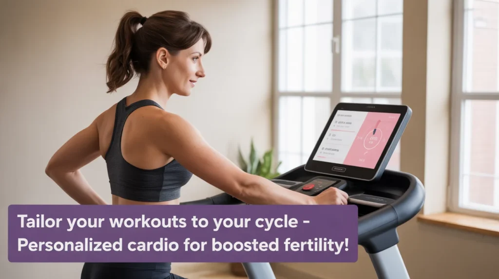 Tailor Your Workouts to Your Cycle – Personalized Cardio for Boosted Fertility!
