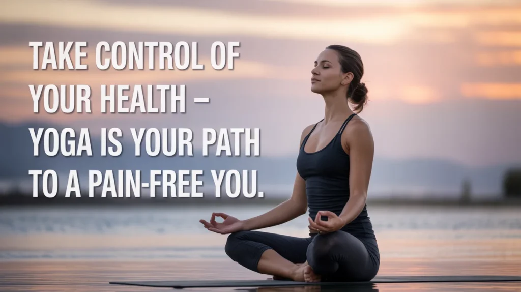 Take Control of Your Health – Yoga is Your Path to a Pain-Free You.