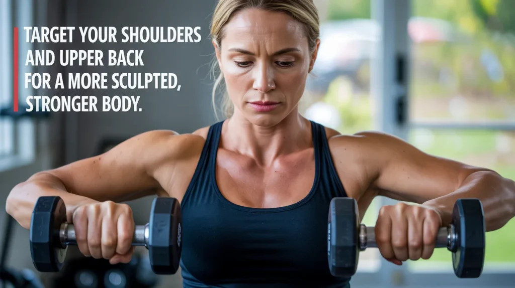 Target your shoulders and upper back for a more sculpted, stronger body.