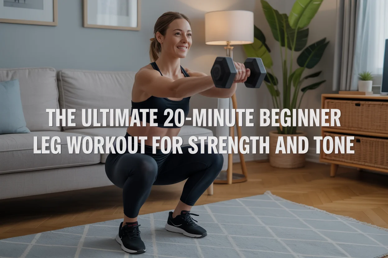 The Ultimate 20-Minute Beginner Leg Workout for Strength and Tone – Real Results!