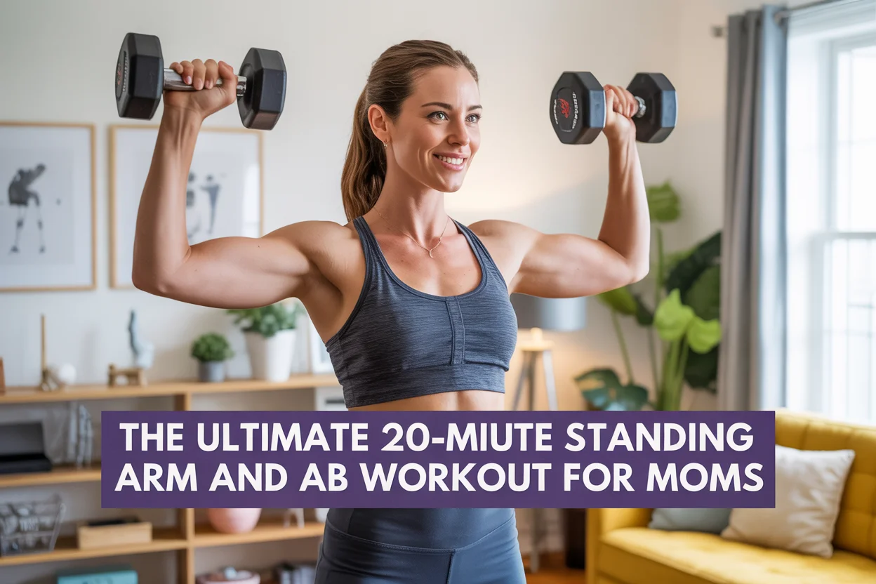 The Ultimate 20-Minute Standing Arm and Ab Workout for Moms