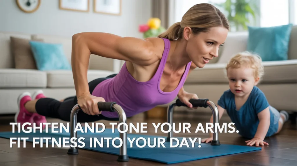 Tighten and Tone Your Arms. Fit Fitness into Your Day!